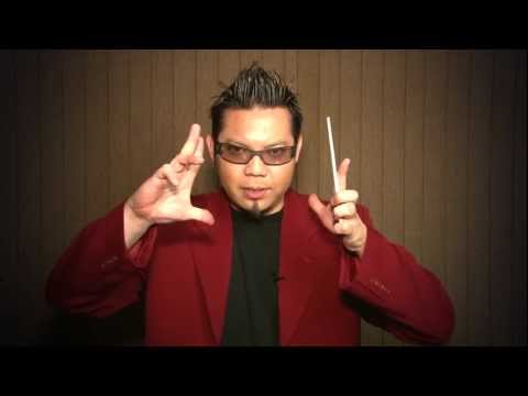 マジックレクチャー19「のどに突き刺さる割り箸」演技