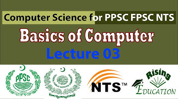 Lec 03: Output Devices-II for Computer Science Portion PPSC , FPSC, NTS, MCQs Test in Urdu/Hindi
