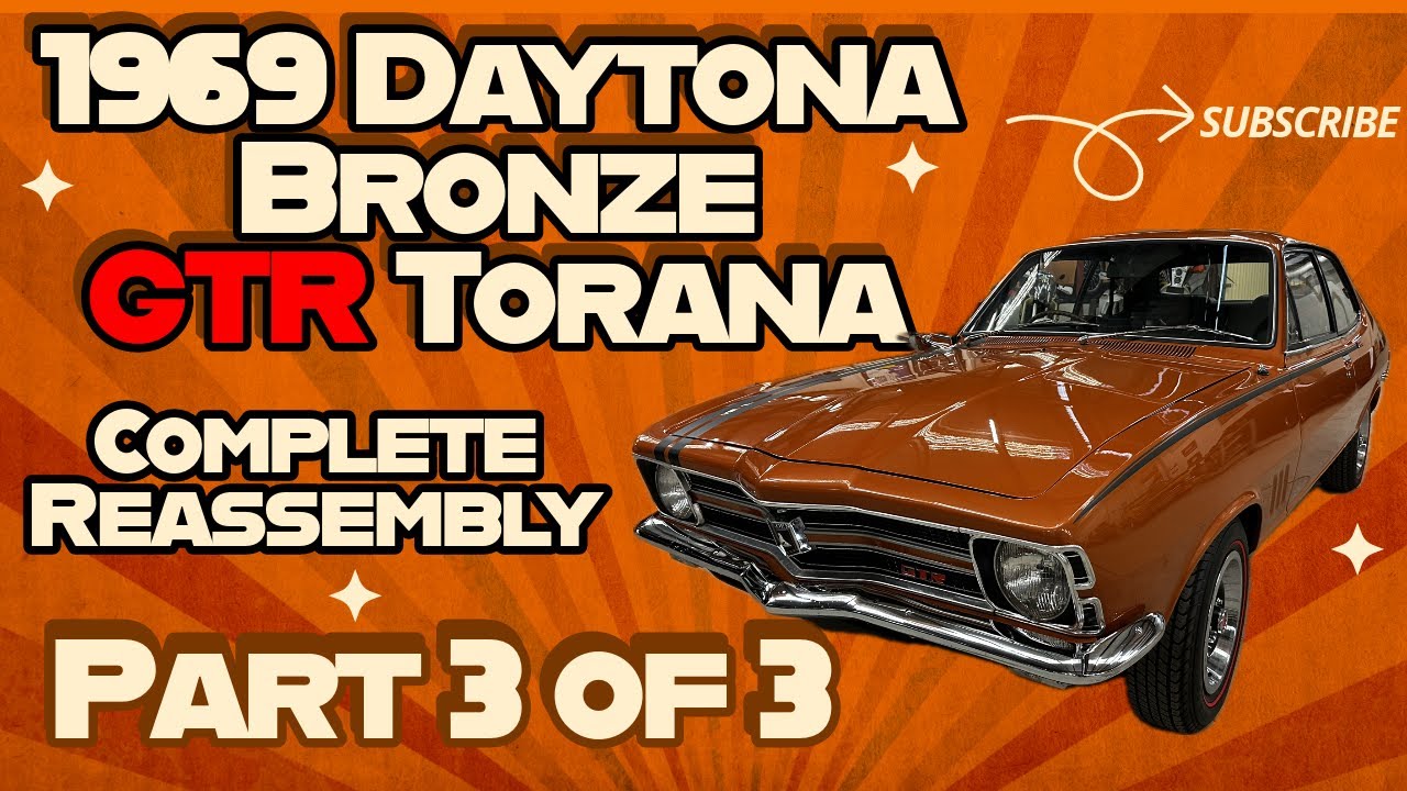 1969 Daytona Bronze GTR Torana - Full Reassembly