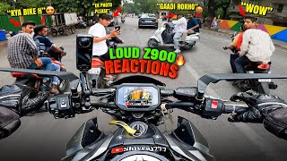 Loud Z900 and ZX10R in Market😱 | Cute Girl Reactions 😍| Shivraj 777 |