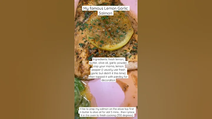 Lemon Garlic Salmon