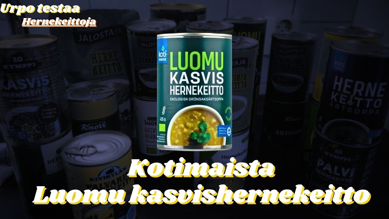 Luomu kasvishernekeitto