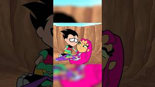 Robin confesses his feelings to star! #reels #teentitansgo #dc #shorts #funny