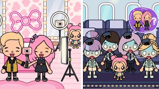 My Parents Forgot Me At The Airport, Flight Attendants Helped Me | Toca Life Story | Toca Boca