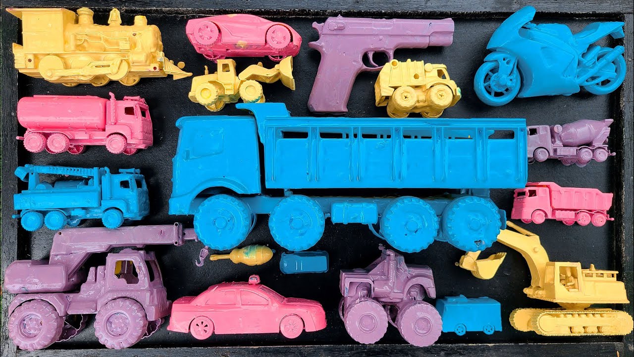 Membersihkan mobil balap, truk tronton, truk molen, mobil polisi, excavator, Motogp, truk tangki