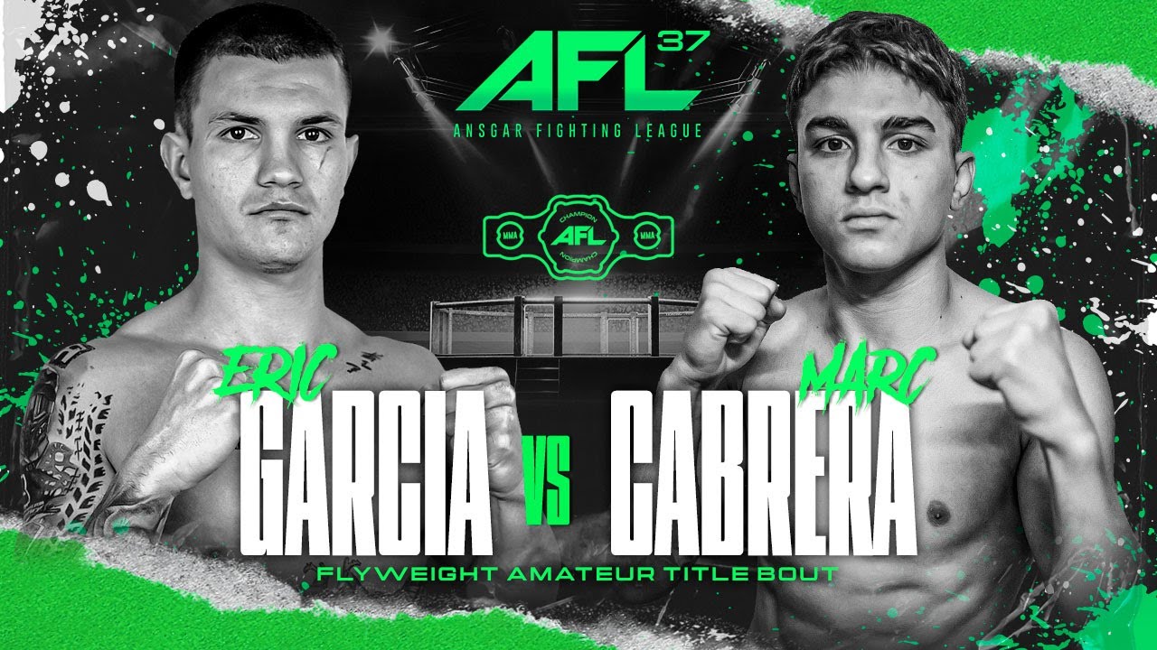 ERIC GARCIA vs MARC CABRERA [FLYWEIGHT AMATEUR TITLE] | FULL FIGHT | AFL 37 BARCELONA