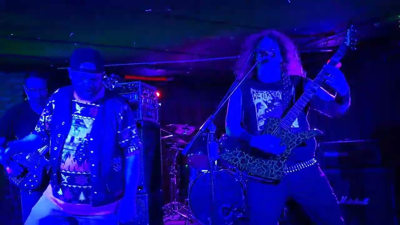 Inhuman Scourge 6Dec25 Human Waste (Skitsystem cover) guest vocs Josh K. Club Underground Mpls, MN