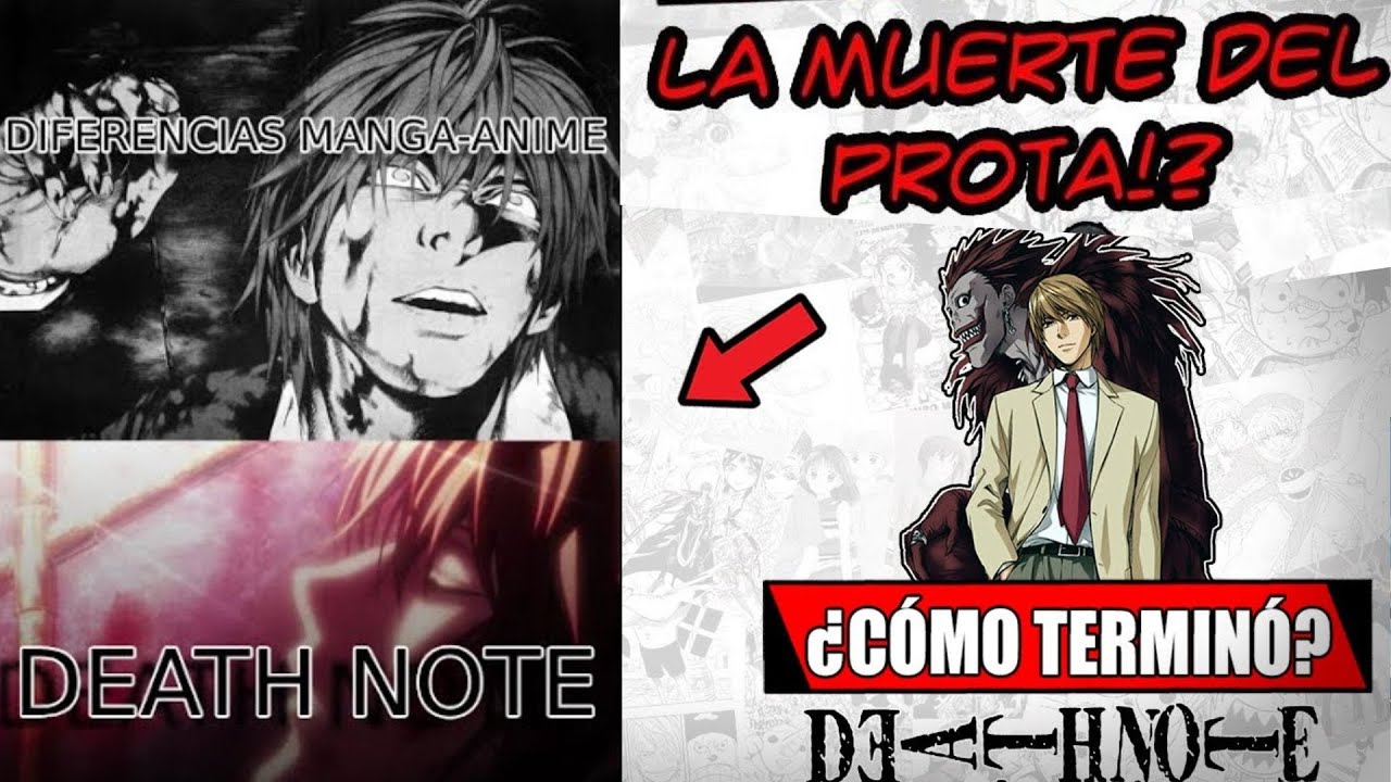 ¿CÓMO TERMINÓ Death Note? | FINAL MANGA SPOILERS - YouTube