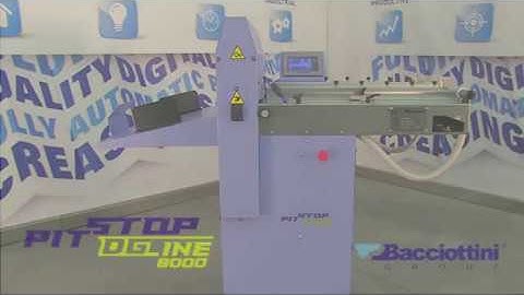 Pitstop DG line 8000 creasing & perforating machine