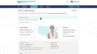 How to use the Find a Pharmacy Tool