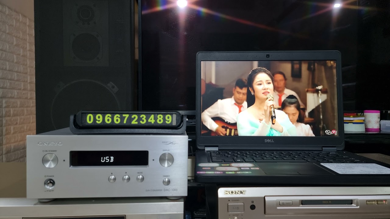 DAC 🛑Onkyo DAC1000 . tét kết nối Máy Tính .