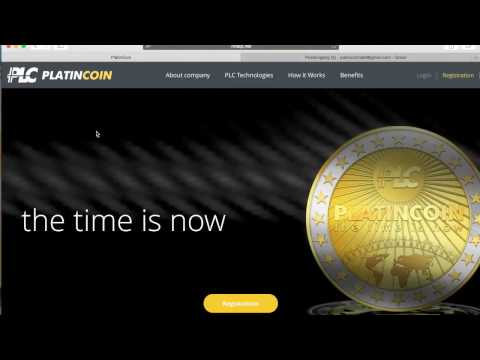 PlatinCoin Инструкция по регистрации