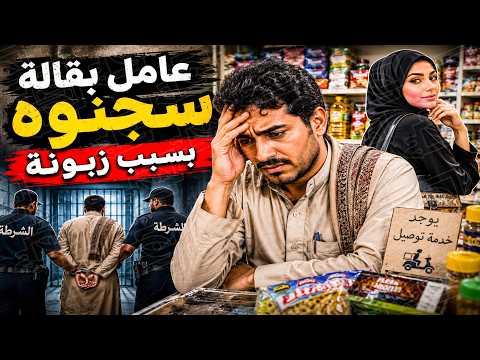 786- عامل بقالة سجنوه بسبب زبونة
