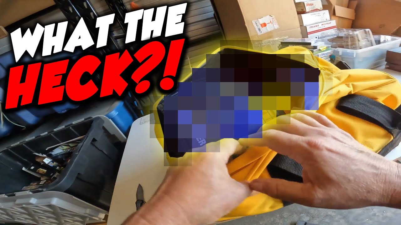 This DUFFLE BAG from the train locker left me speechless!