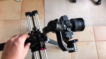 Ronin s + Edelkrone Slider Test