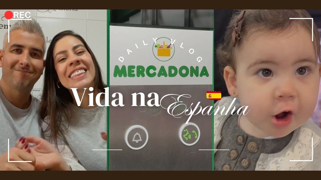 QUANTO GASTAMOS NA COMPRA MENSAL 2025 - MERCADONA ESPANHA (VLOG)