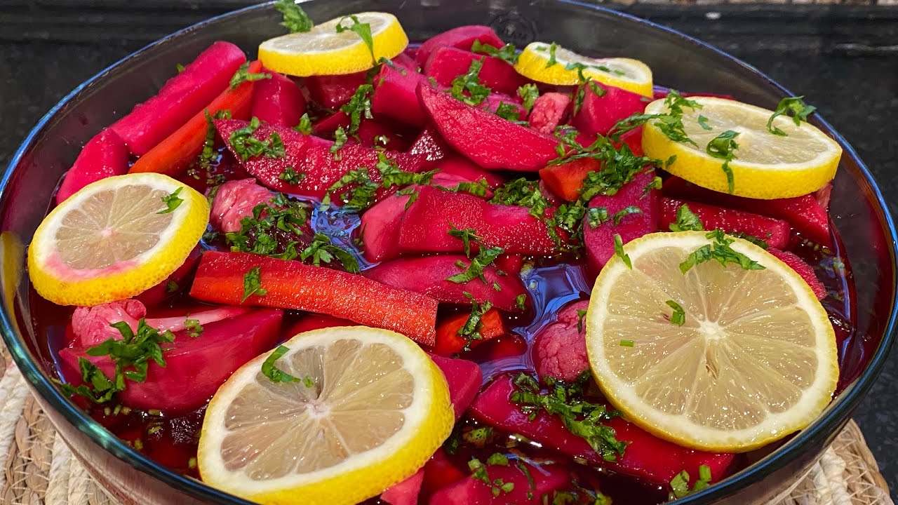 #بدون سلك وبيومين فقط يصير عندج جاهز #طرشي الاحمر وسبب عفون #تفريزات شهر رمضان المبارك