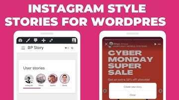 Instagram style stories for WordPres and WooCommerce