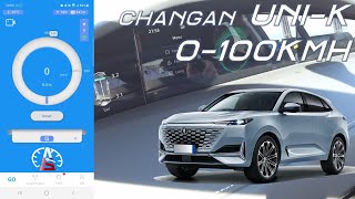 Changan UNI-K 0 a 100km/h (0-62MPH) a nivel del mar by Andres Salazar Autos 1,299 views 2 months ago 2 minutes, 24 seconds