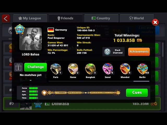 🎱 How to find your Unique ID in 8 Ball Pool – Miniclip Player Experience