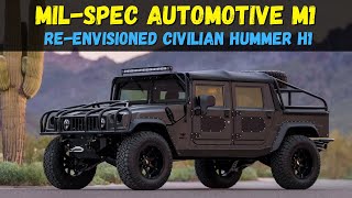 Athlete Statistics Re-Envisioned Mil-Spec Automotive Hummer H1