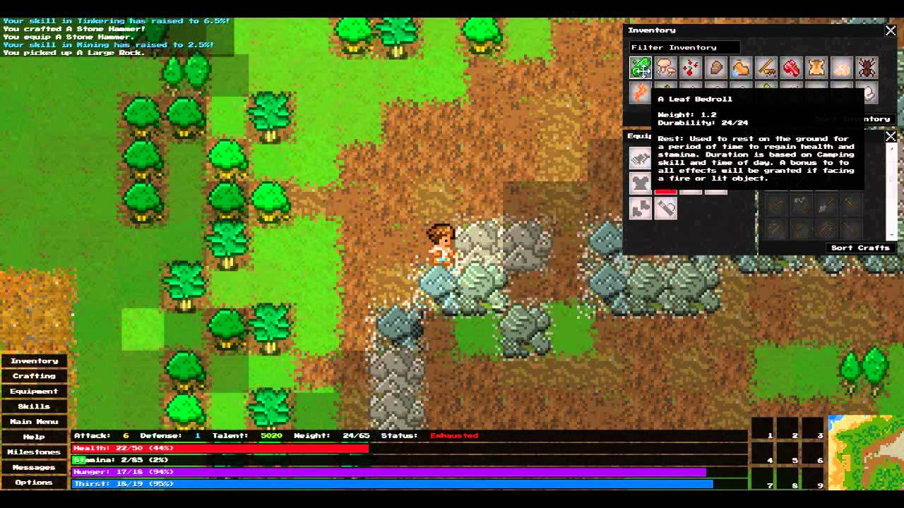 Wayward Showcase | A 16-bit, Solo-Survival Game