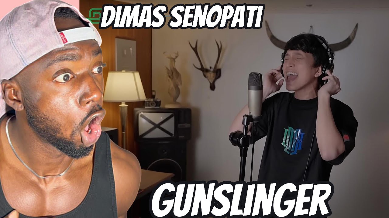 Dimas Senopati - Gunslinger (Cover)⎢Avenged Sevenfold⎢REACTION!