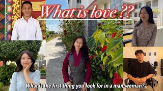 Asking people from my college “WHAT IS LOVE?” || Tibetan Vlogger  #college #love #tibetan #india