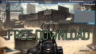 Twitch TV Stream Overlay Template // #2 // [FREE DOWNLOAD] [PSD]