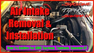 How To Remove, Reinstall, and Mod the Stock Air Intake System for a GMC Syclone & Typhoon