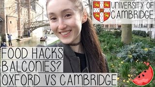VARSITY NETBALL CAMBRIDGE VS OXFORD, ROOM SHOPPING + VEGAN FOOD LIFE HACKS