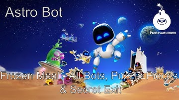 Astro Bot: Frozen Meal: All Bots, Secret Level, and Puzzle Pieces