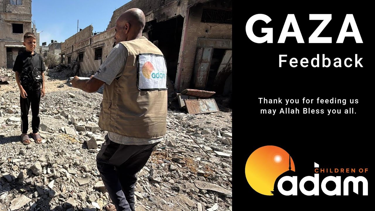 How Your Donations Fed Thousands in Gaza | Children of Adam Hot Meal Appeal