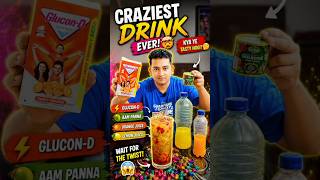 Glucon-D + Aam Panna + Orange + Lemon 😱 | Kaisa Bana Ye Crazy Drink?