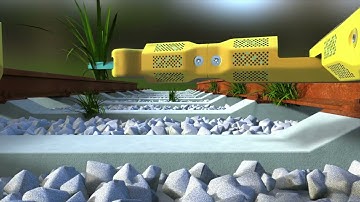 Smart maintenance robot for railway tracks (concept)
