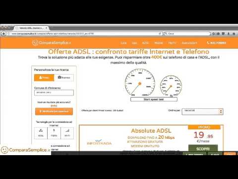 Speed TEST ADSL: