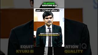 ( part -2 )blind cancer student ias interview #ias #shorts #shortsfeed #motivation #interview