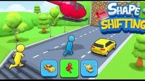 Shape transform shifting car game )) gameplay 