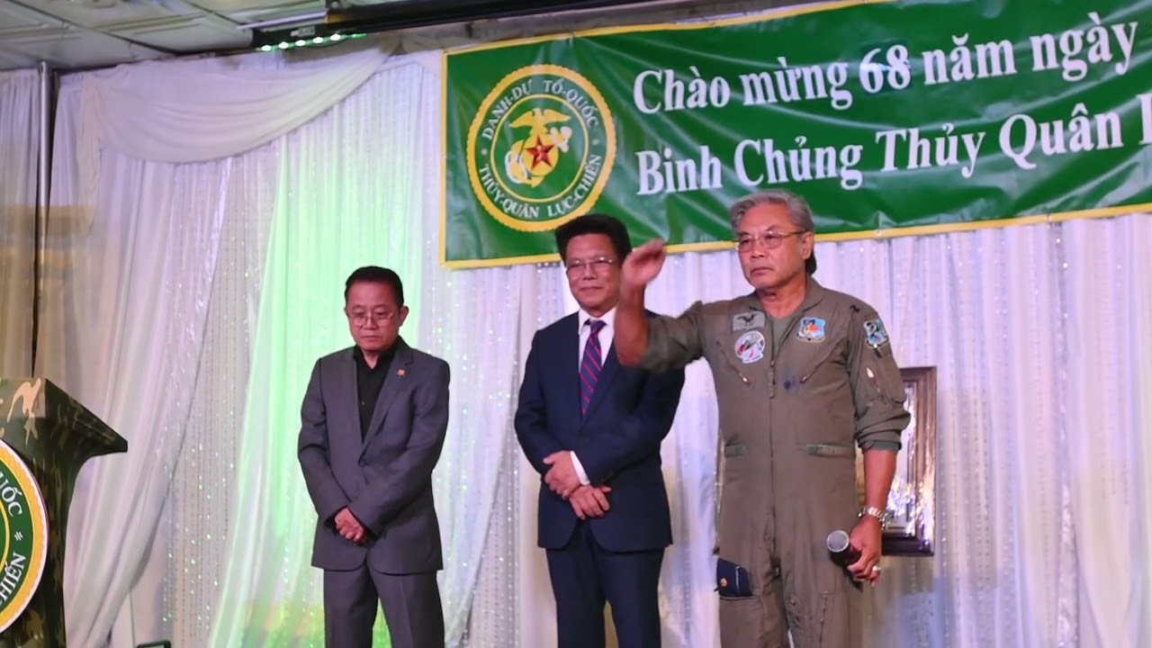 TIỆC MỪNG 68 NĂM NGÀY THÀNH LẬP BINH CHỦNG TQLC QLVNCH... - youtube