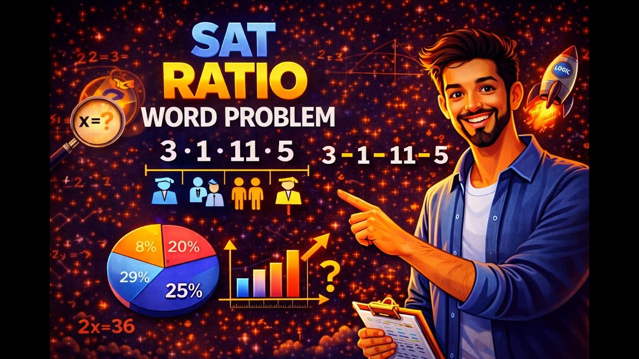 SAT Ratio Word Problems aren't difficult-they're misunderstood 