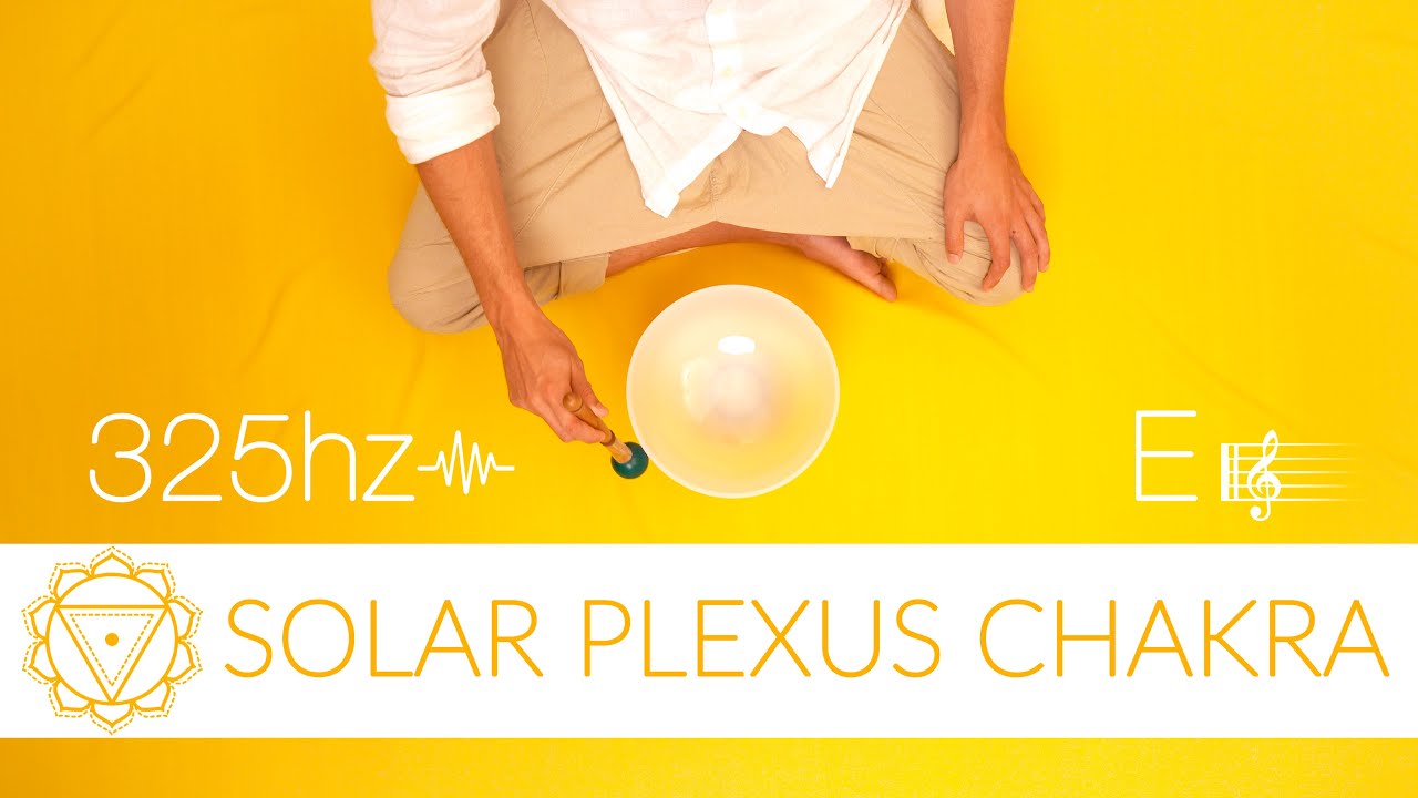 324hz | Crystal Singing Bowl - Strength & Identity | Solar Plexus Chakra 'E' Note | Meditation Music