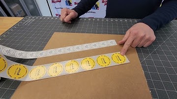 Piggyback Labels Printed Both Layers