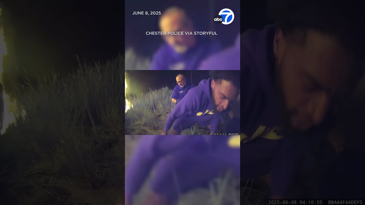 Good Samaritan Helps Rescue Woman From Burning Car