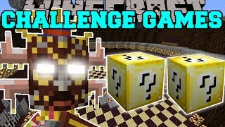 Minecraft: JUNGLE TRIBE CHALLENGE GAMES - Lucky Block Mod - Modded Mini-Game