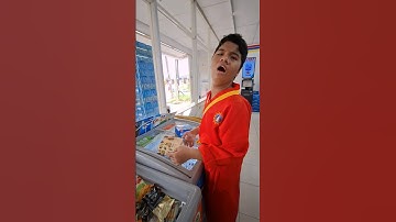 Fariz ngambek beli es krim di indomaret #shorts