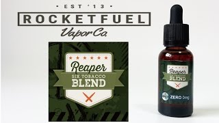 リアルタバコ味？！電子タバコ リキッド Reaper Blend   Rocket Fuel Vapes - Review