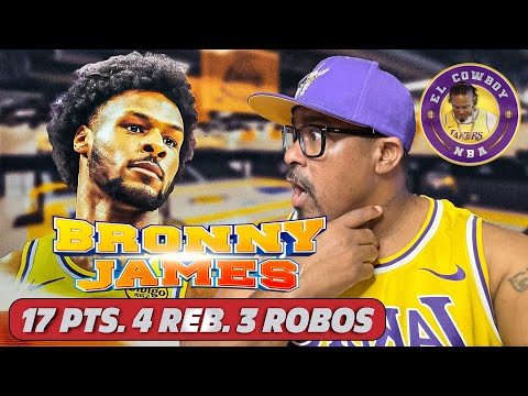 Bronny James is having his best game of the season, is Dalton Knecht the hope?