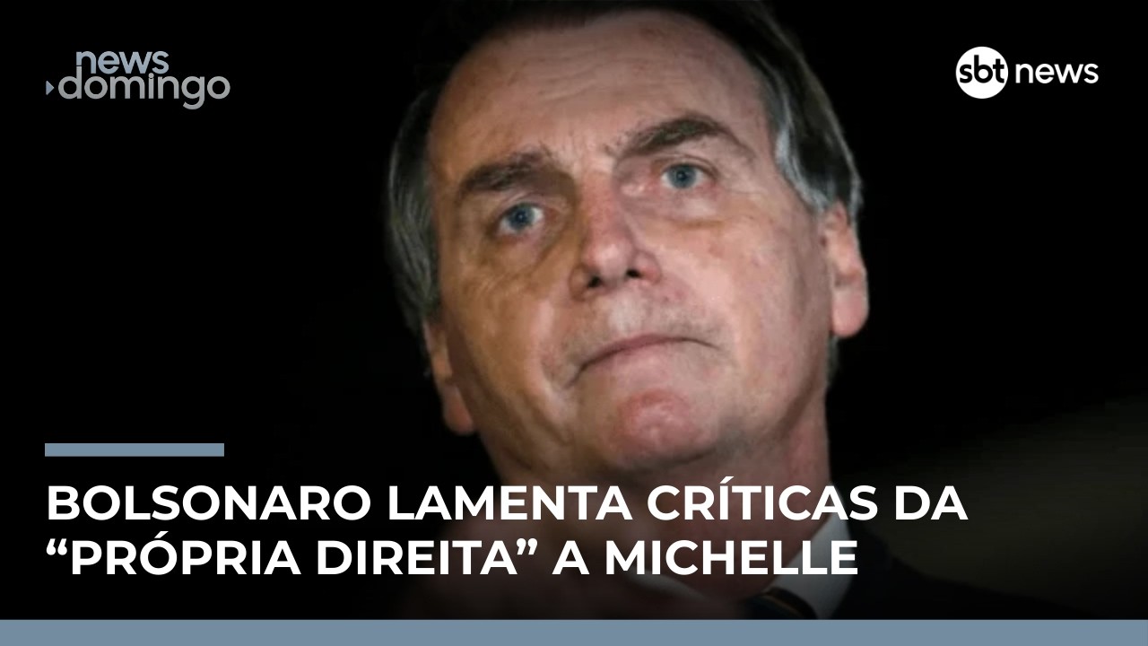 Bolsonaro divulga carta, sai em defesa de Michelle e pede fim de ataques na direita | #NewsDomingo