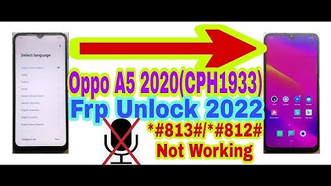 Oppo A9 2020 / A5 2020 Frp Bypass Solution Without Pc Apk working Final Solution@TechnologyGyan