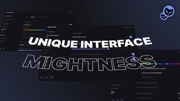 GUI MENU | MIGHTNESS | (ETHEREAL ENGINE)